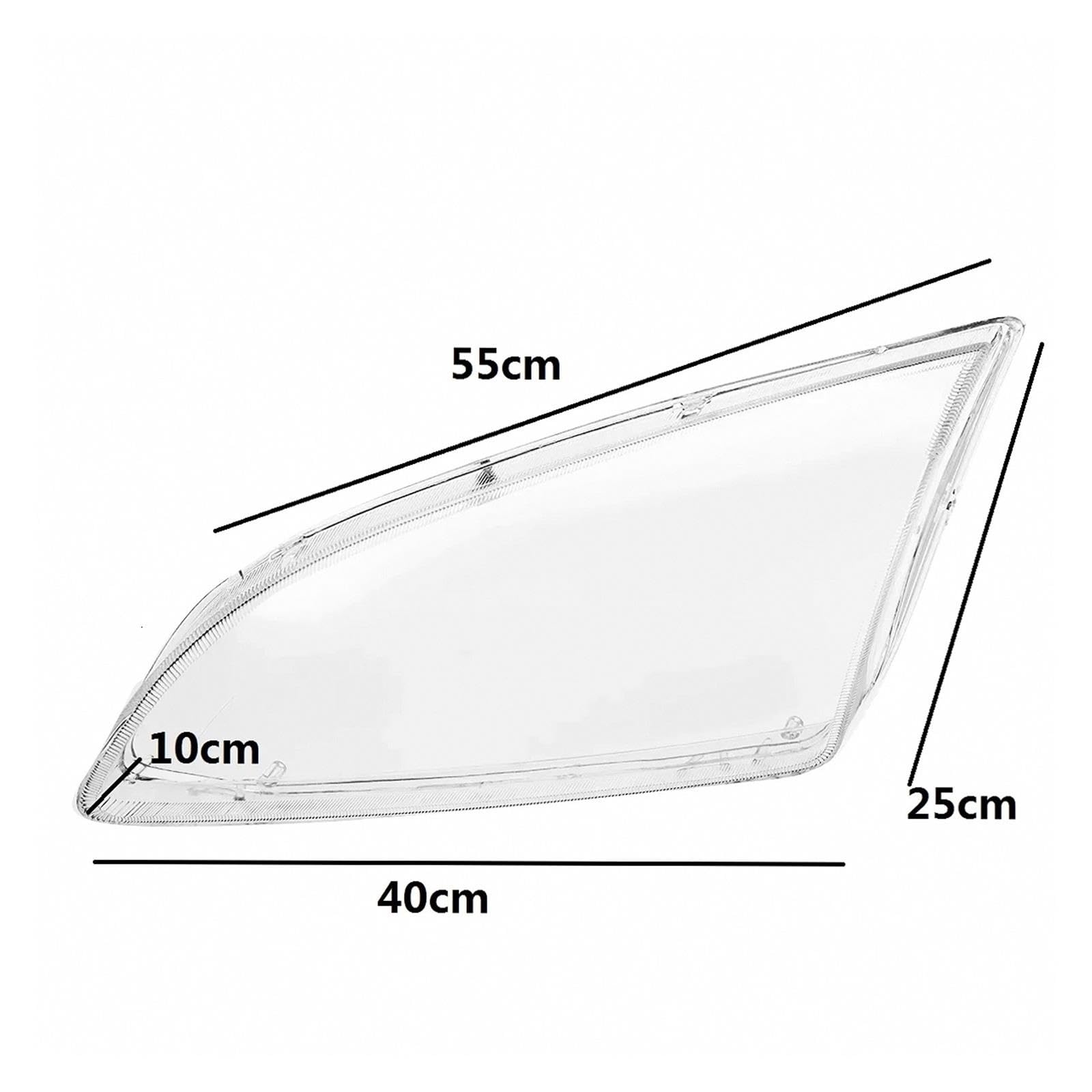 Estándar Carcasa Lente Faro Delantero Para Ford Para Focus 2005-2008 Claro
