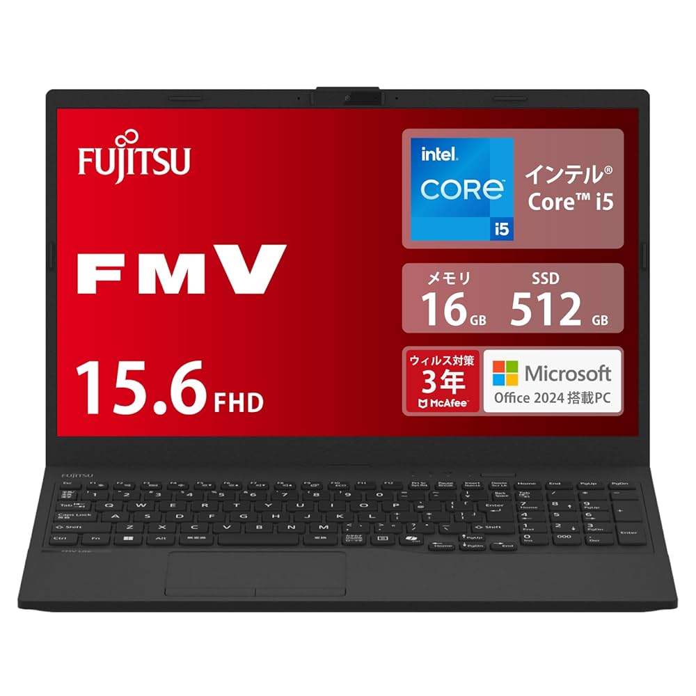 富士通タッチパネルi5/12GB新品SSD 256GB office2024 Amazon.co.jp: 富士通 ノートパソコン FMV WA1/J2 (MS Office