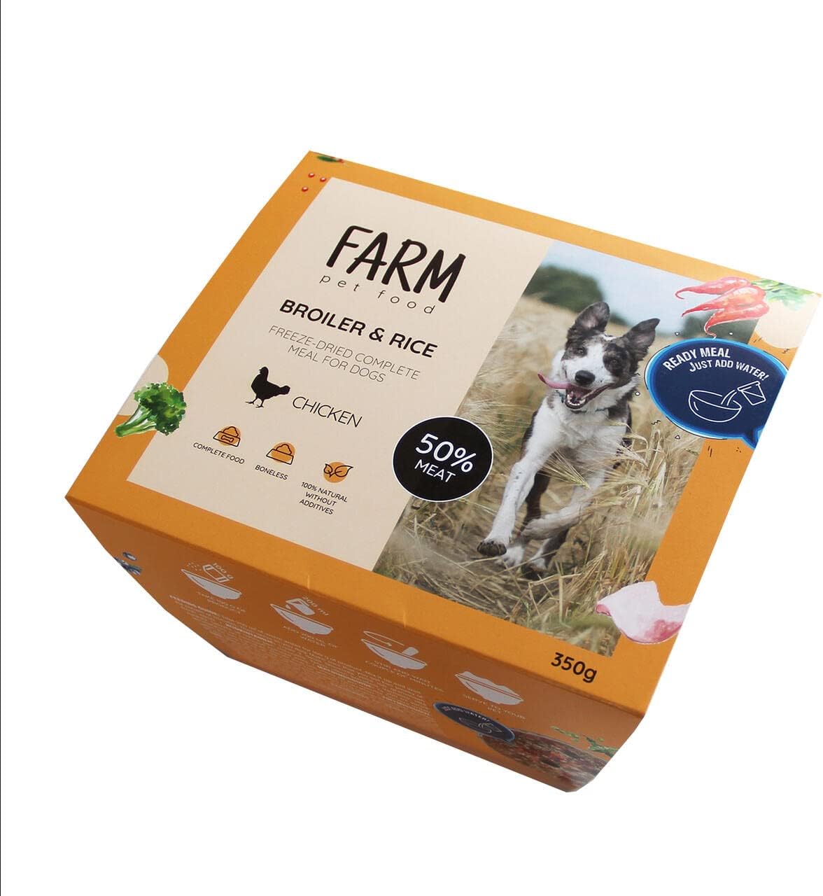 FARM Pet Food Freeze Dried Dog Food, Freeze Dried Chicken Suitable For Dogs With Sensitive