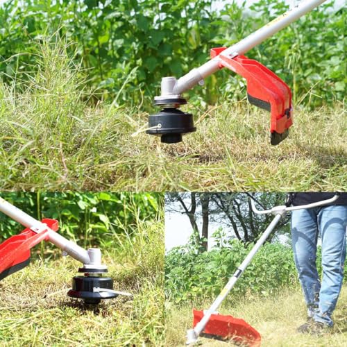 Image of Balwaan Krishi Trimmer Line | Nylon Rope Bundle for Brush Cutter, Accessory of Tap n Go | Grass Cutter, Trimmer, Tap n Go, Suitable for All Types of Brush Cutters (Round, Pack of 1)|NRR-350 (White)