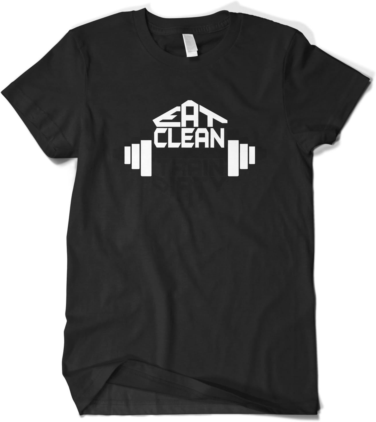 Men's Eat Clean Train Dirty Workout Gym T-Shirt