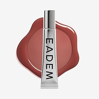 EADEM Le Chouchou Lip Softening Balm, Lip Gloss for Women, Lip Plumper & Lip Mask, Overnight Hydrating & Moisturizing Luxury Lip Balm, 0.5 oz, Burnt Malai