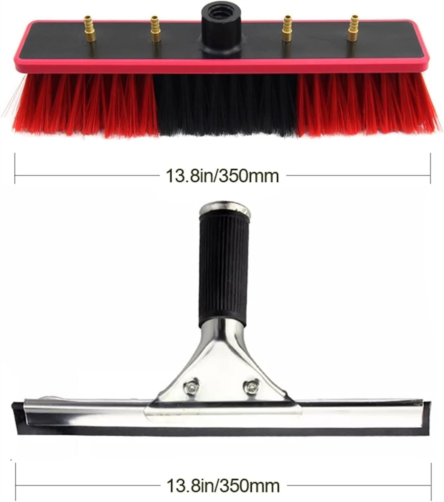 Spazzola Per Pulizia Finestre Kit Palo Alimentato Ad Acqua, 3.6 - Foto 10