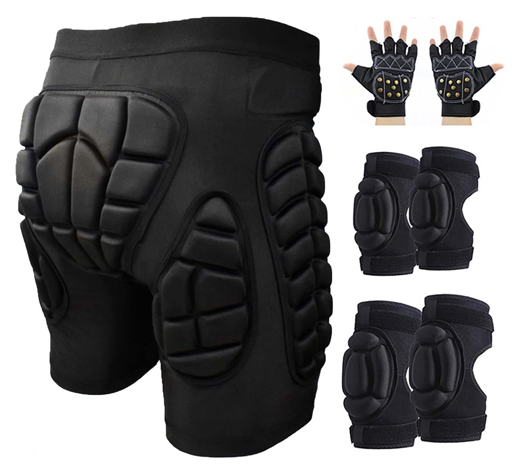 WEITING Pantaloncini con Fondello for Pattinaggio, Snowboard, Sci, Hockey, Attrezzatura for Sci, Pattinaggio, Snowboard, Skateboard