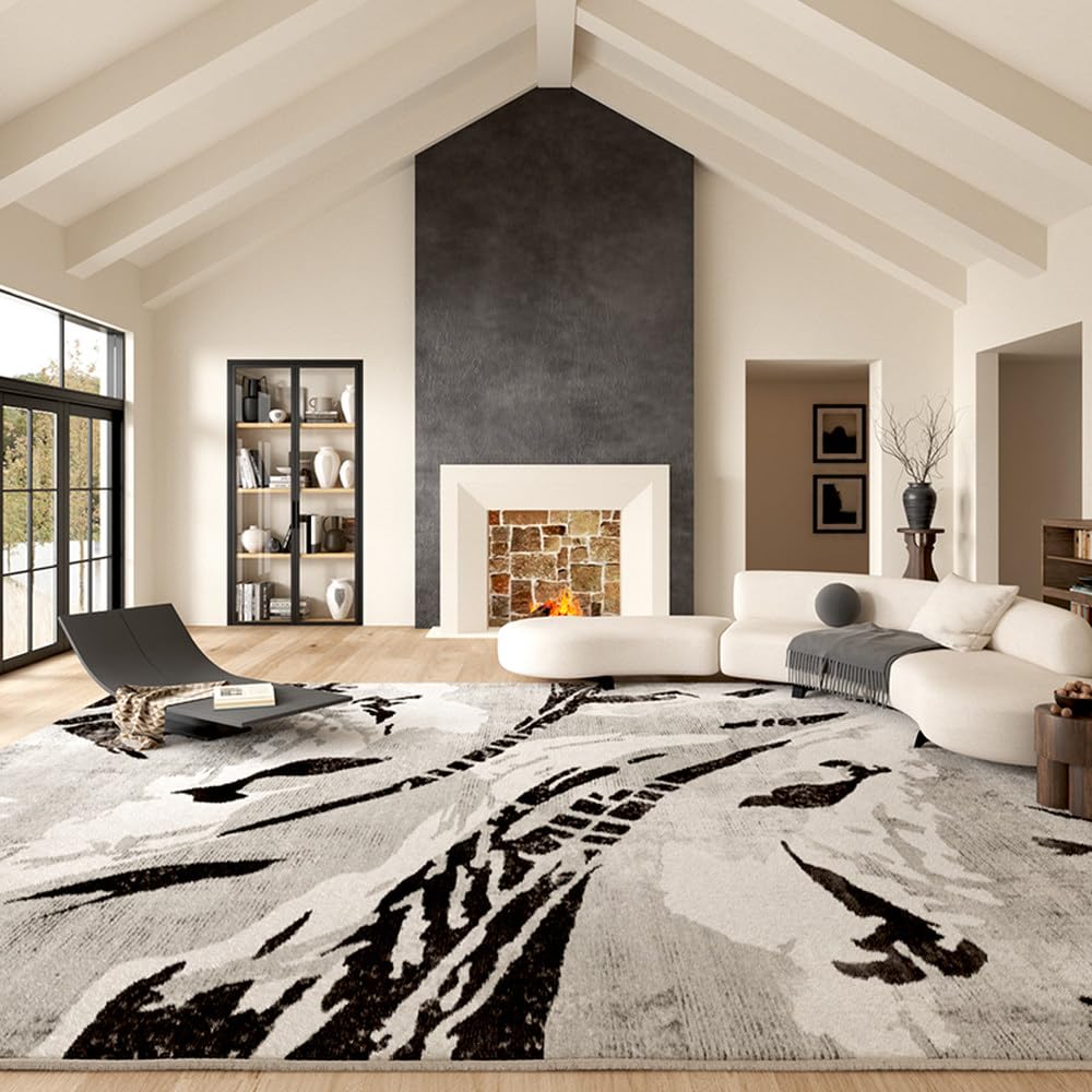 Tapis de salon léger et luxueux 80x160 cm douceur premium et confort absolu