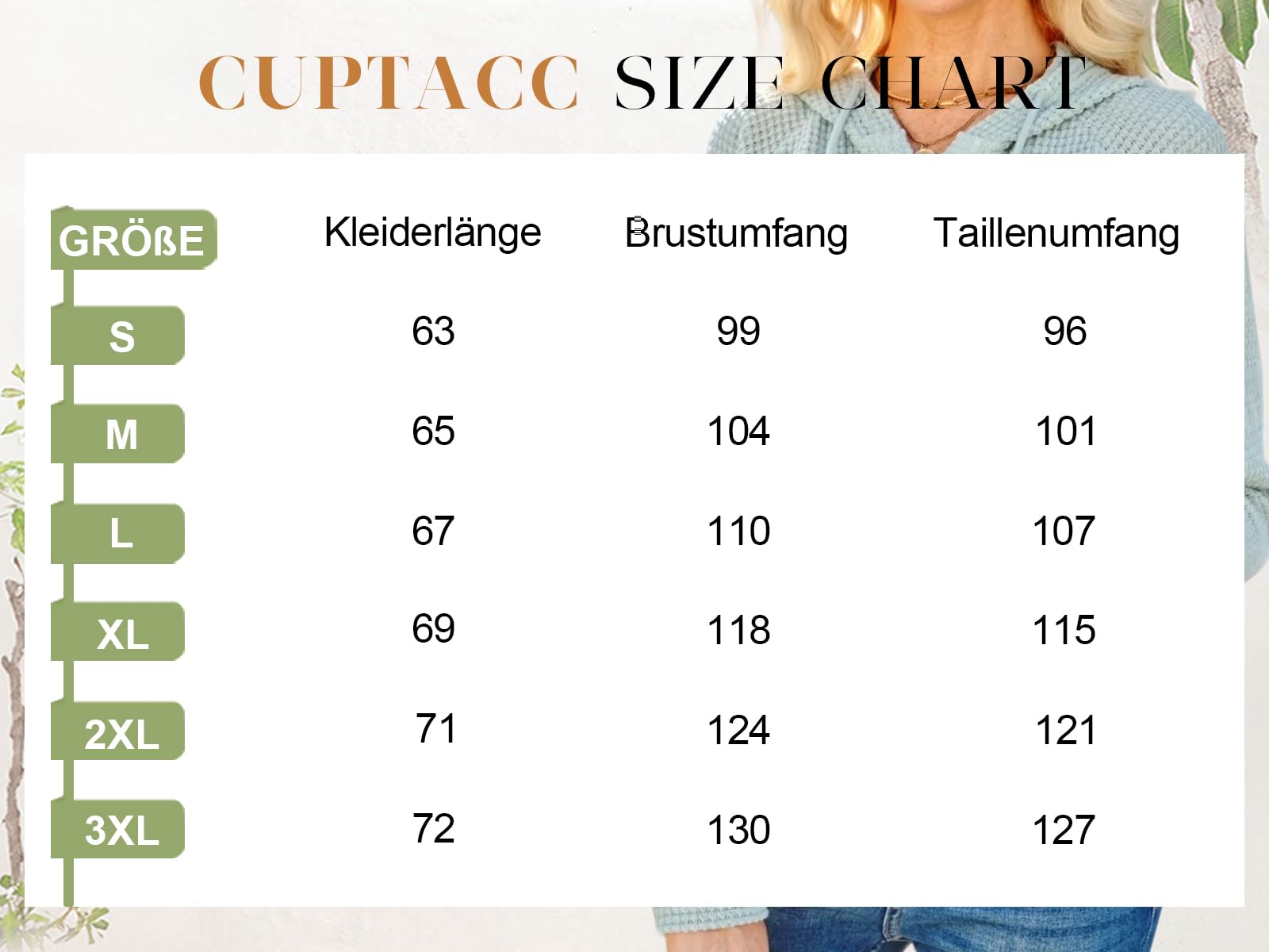 Cuptacc Sweat Femme Manche Longue Col V Boutonné Pull Oversize Cordon Waffle Sweat à Capuche Femme