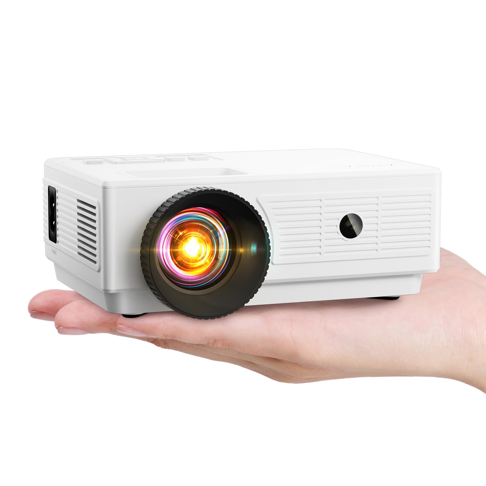 Mini projecteur Bluetooth Portable - Projecteur De Film HD 1080P Pris En Charge