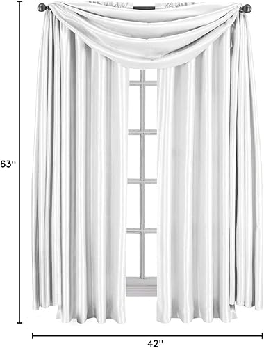 Vista 18 de Royal Hotel Bedding Soho - Cenefa con festón morado, patrón sólido, 35 x 30 pulgadas