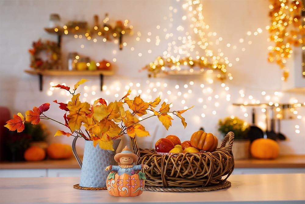 Enesco Jim Shore Heartwood Creek Harvest Pumpkin and Scarecrow Figurine, 3.58 Inch, Multicolor - Image 8