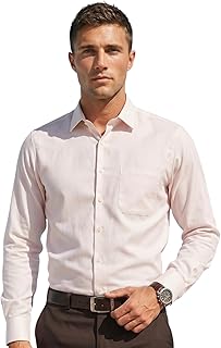Louis Philippe Men's Slim Fit Easy to Iron Everyday wear Premium Cotton Full Sleeve Solid Formal Shirt Price In India