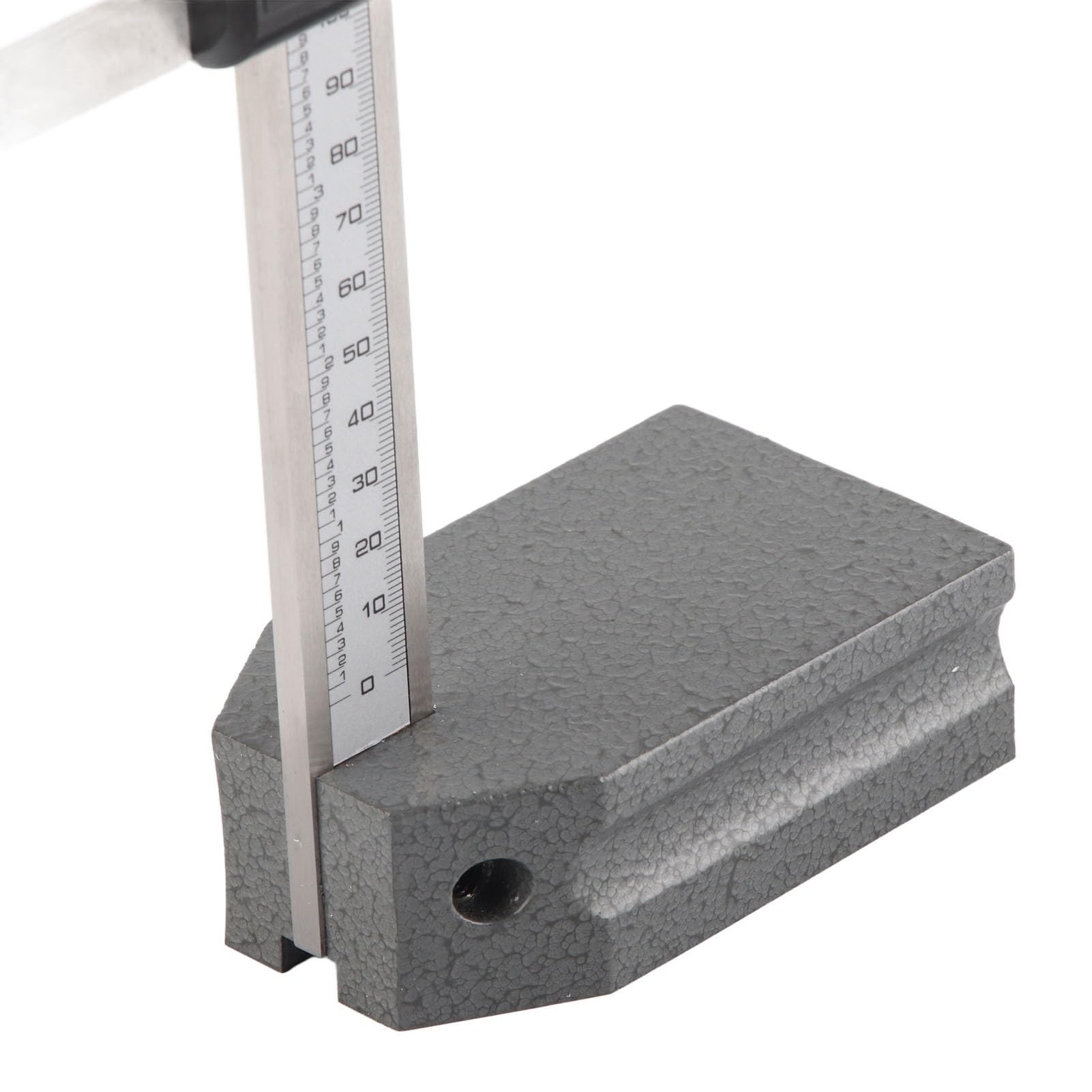 Medidor de Electrónico Pantalla Digital de Acero Inoxidable para Carpintería y Herramienta de Medición de Procesamiento Mecánico con Diseño Resistente Al Desgaste