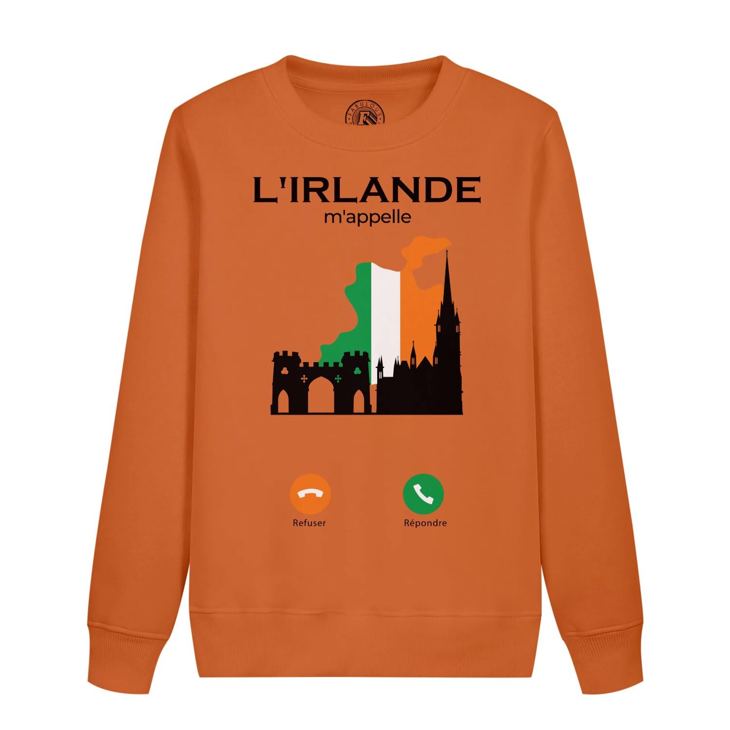 Sweatshirt enfant Irlande vêtement chaud et confortable pour l'école - 4