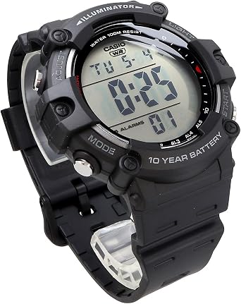 Casio AE-1500WH-1AV Standard Digital Men's Wristwatch, Genuine Box, International Model, Black