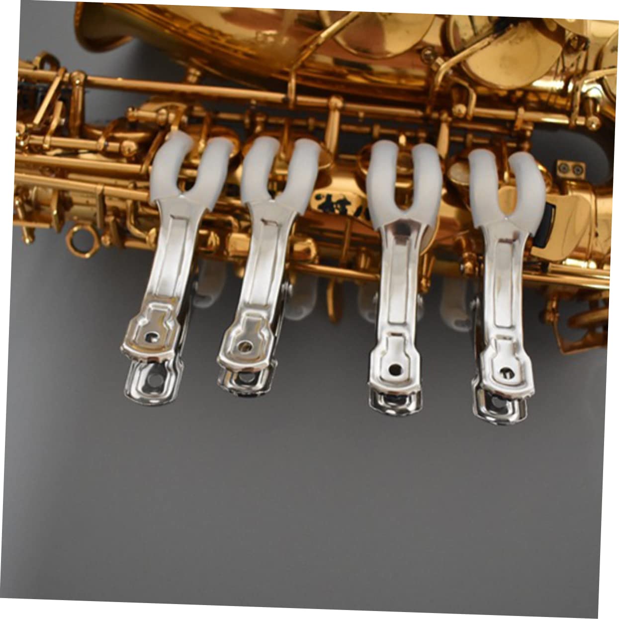 VICASKY 20 Piezas Clips espaciadores de saxofón partes de instrumentos reparación de saxofón Accesorios de reparación de instrumentos musicales Pinzas para reparar saxofón partes de saxo