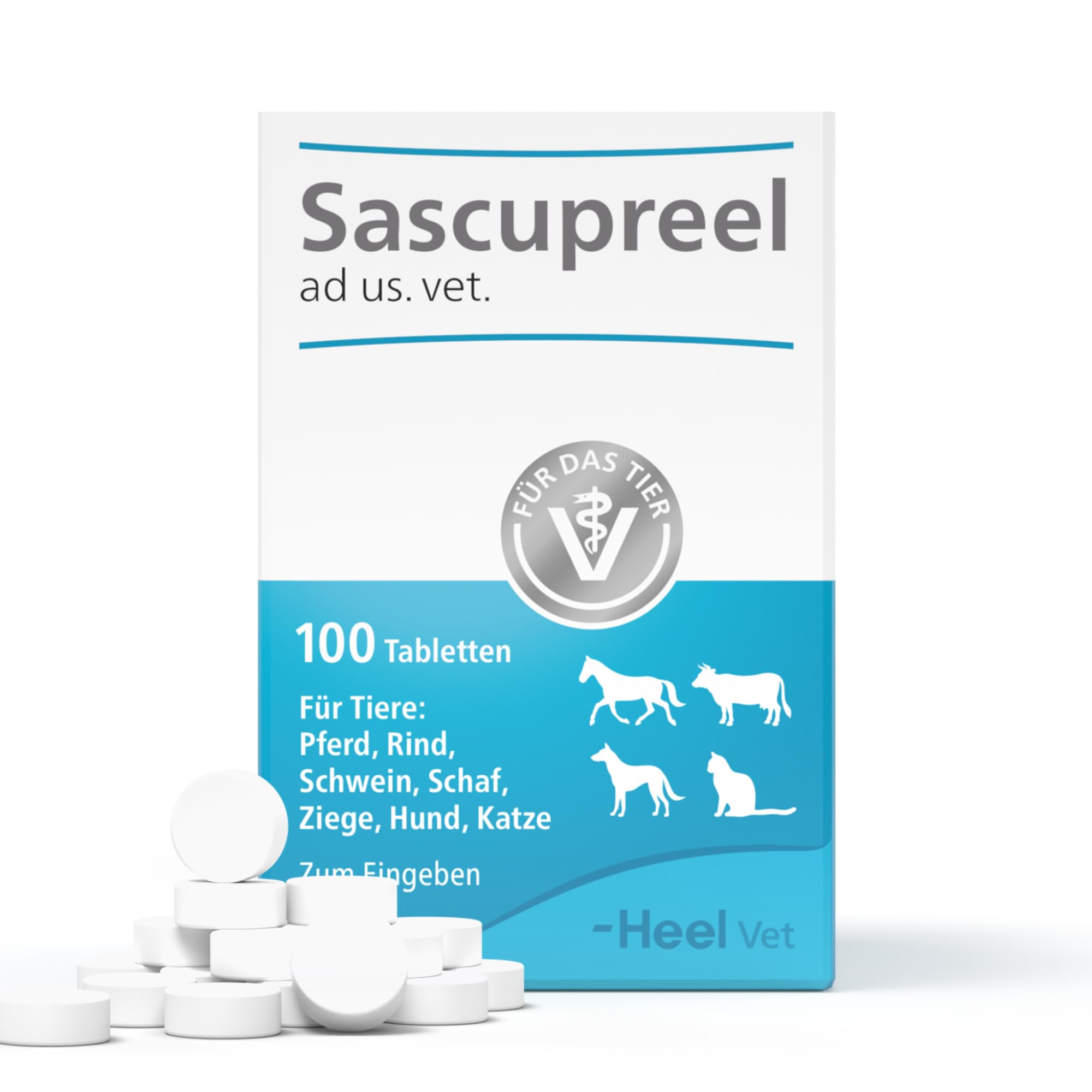 100 Tabletten | Natürliches Tierarzneimittel für Hunde, Katzen, Pferde u.a. | Made in Germany