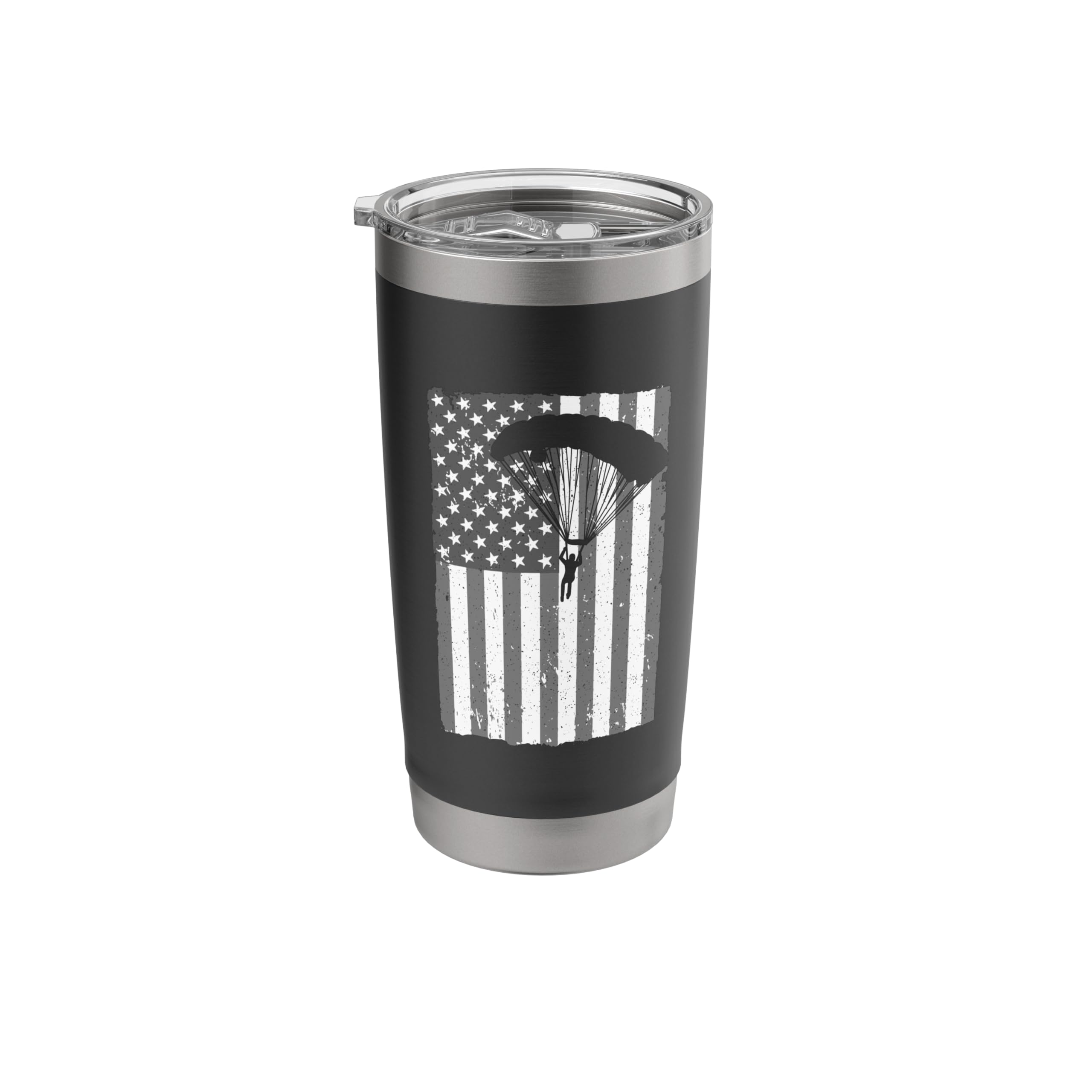 Best Skydiving Design For Men Women Kids Skydiver Sky Diving Stainless Steel Insulated Tumbler