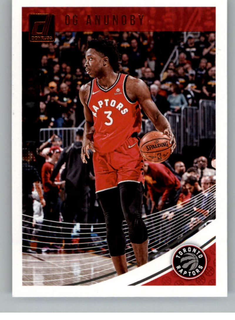 Amazon.com: 2018-19 Donruss #23 OG Anunoby Toronto Raptors NBA