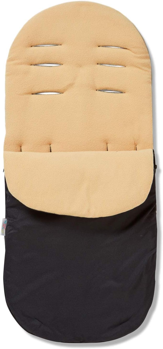 For Your Little OneFootmuff/Cosy Toes Compatible with Valco Baby Trimode - Sand