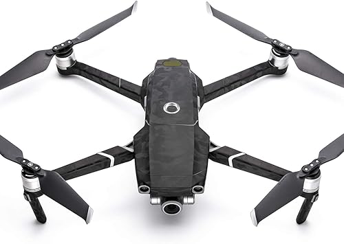 Wrapgrade Poly Skin para DJI Mavic 2 Main Unit (Black Bumpy CAMO)