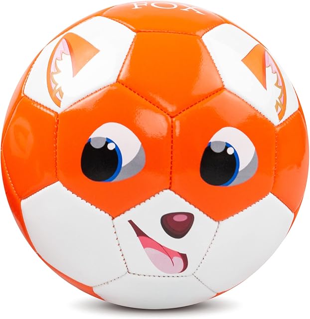 INPODAK Football for Toddlers 1-3, Kids Football, Football Size 2, Garden Game Ball, Football Toys Gift for Boys Girls Outdoor Lawn Beach