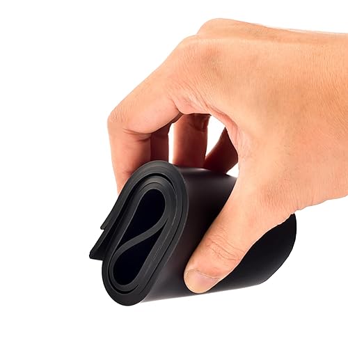 Miniatura 5 de DEVNOL Tira de goma de 12 (.500 pulgadas) de grosor x 3 pulgadas de ancho x 10 pies de largo, grado 65A para junta, protección de superficie, sellado