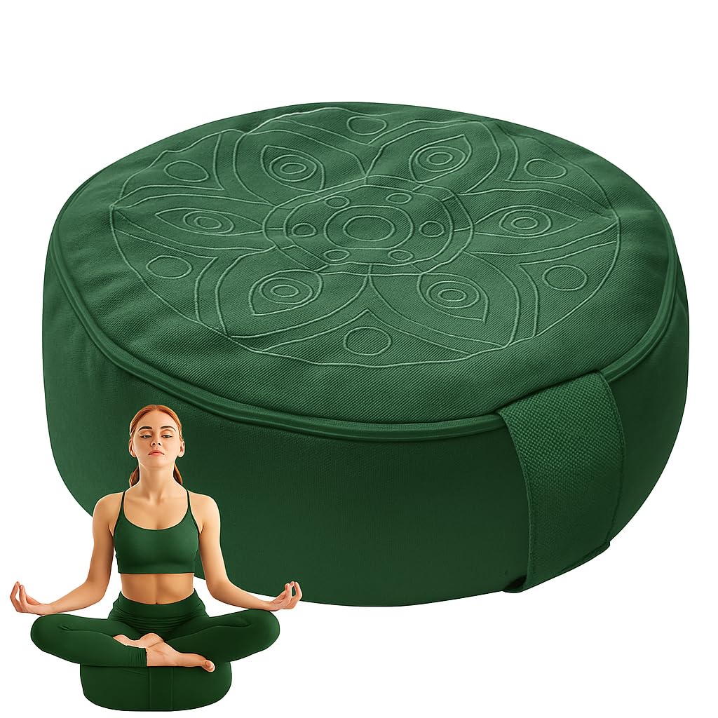 Coussin de yoga amovible et lavable Omok contre les douleurs d'assise au sol
