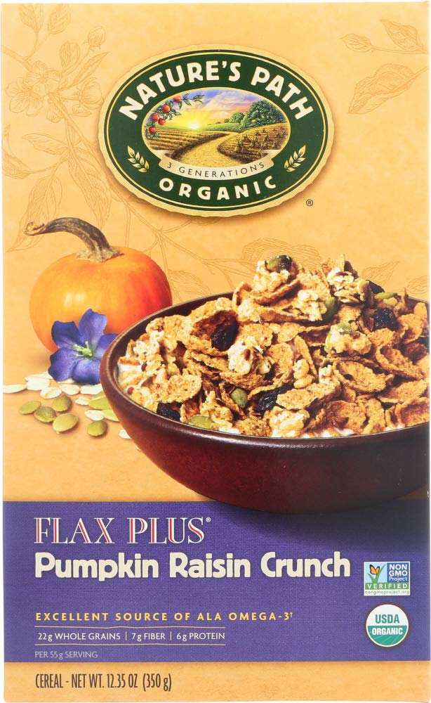 Nature's Path Flax Plus Pumpkin Crunch Cereal (3X12.35 Oz.)