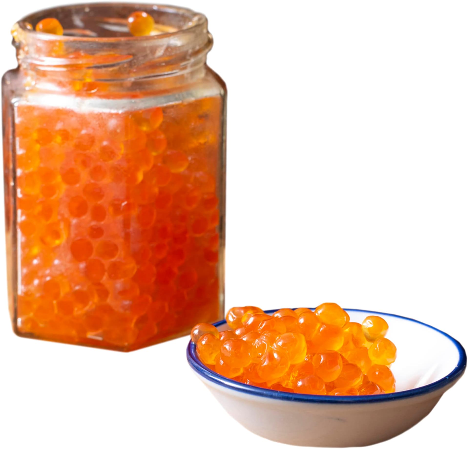 Msc Wild Alaskan Keta Salmon Roe Ikura, 6-Oz Jar