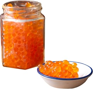 Vital Choice Msc Wild Alaskan Keta Salmon Roe Ikura, 6-Oz Jar