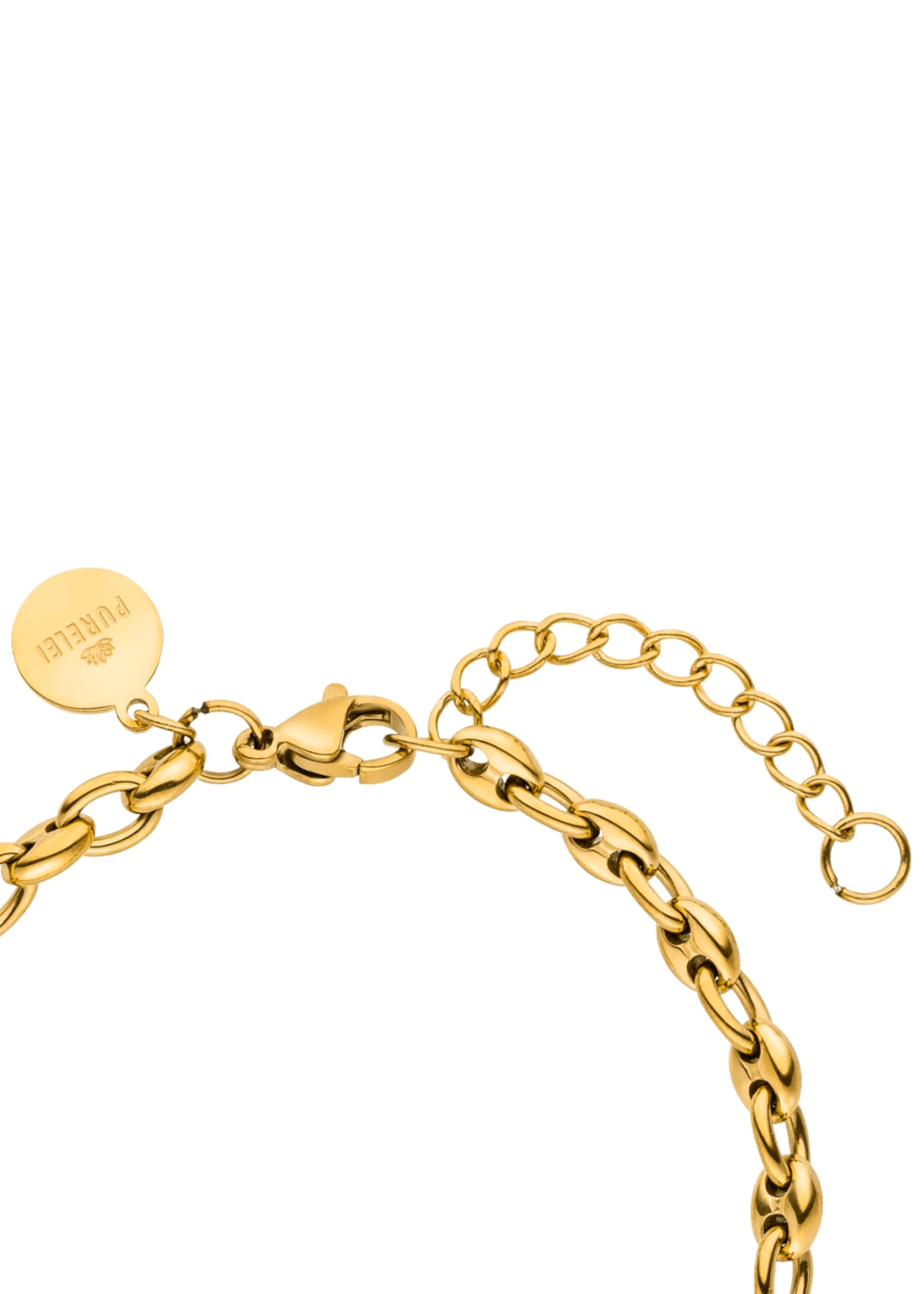 Purelei Bracciale Dreamscape, bracciale da donna in acciaio inossidabile resistente, gioiello impermeabile, lunghezza regolabile 16-19 cm