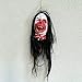 Bulex Severed Head 3D Scary Realistic Halloween Creepy Props Hanging Decorations Bloody Head Haunted Houses Party Decor