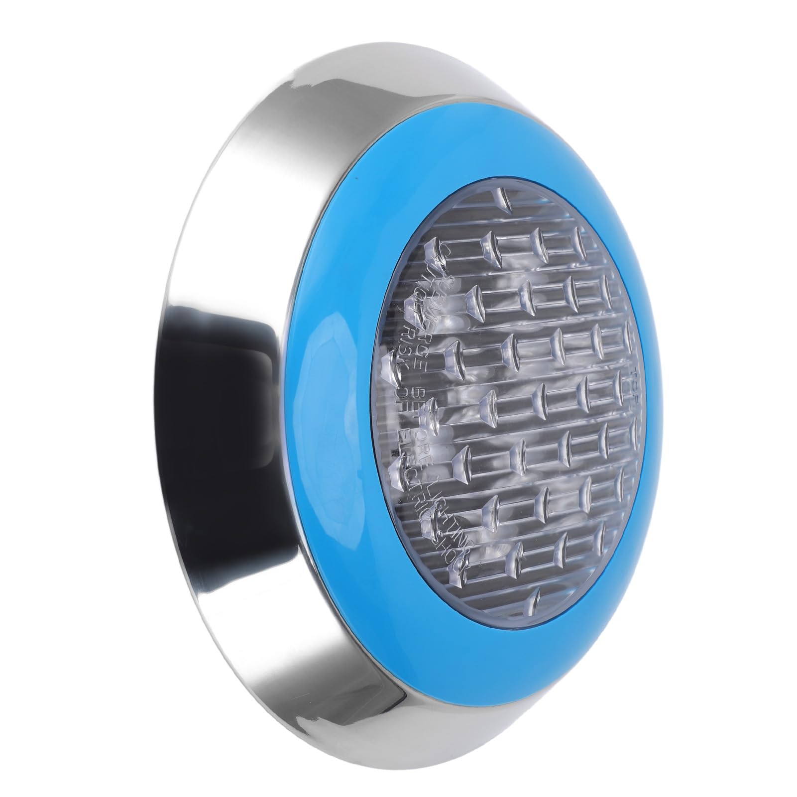 Aramox An der Wand Montierte Poolleuchte, ABS-LED-Unterwasser-Schwimmbadleuchte 24 V 6000 K weiß, wasserdichte Eingebettete Lampe für Pool, Teich, Brunnen, Villa, Innenhof (9W)
