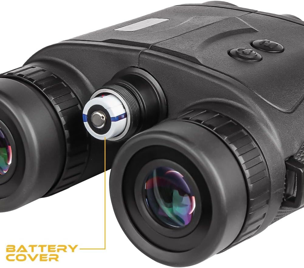 SPINA OPTICS 10X42 Laser Rangefinder 1200 Meters Ranging Binoculars Telescope for Archery/Bow Hunting/Shooting/Birdviewing