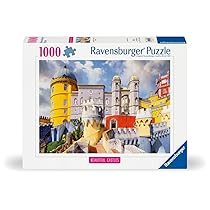 Ravensburger Puzzle 1000 Pezzi Palazzo Nazionale della Pena, Portogallo – Puzzle Adulti +14 anni, 70 x 50 cm, Puzzle per Adulti, Collezione Castelli, Idee Regalo