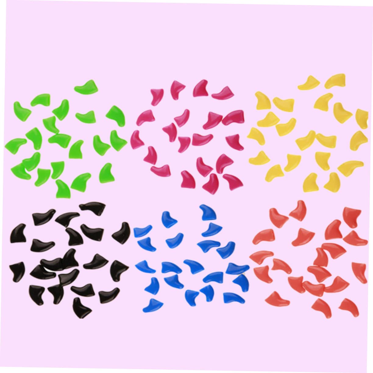 FRCOLOR Couvre-Ongles pour Chat 360 Pièces Capsules Ongles Patte De Chat Le Chien Couvre-Griffes De Chat