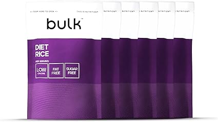 Bulk Diet Rice, Knojac Rice, Glucomannan, 200g, Pack of 6