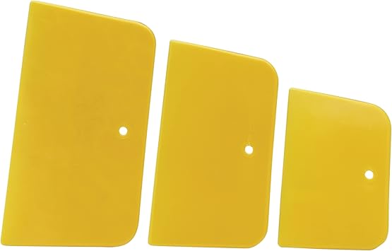 3M Dynatron, 358, 1 Pack of 3 Spreaders, 4, 5 and 6, Used for Spreading of Fillers, Caulks, Glazes and Putties