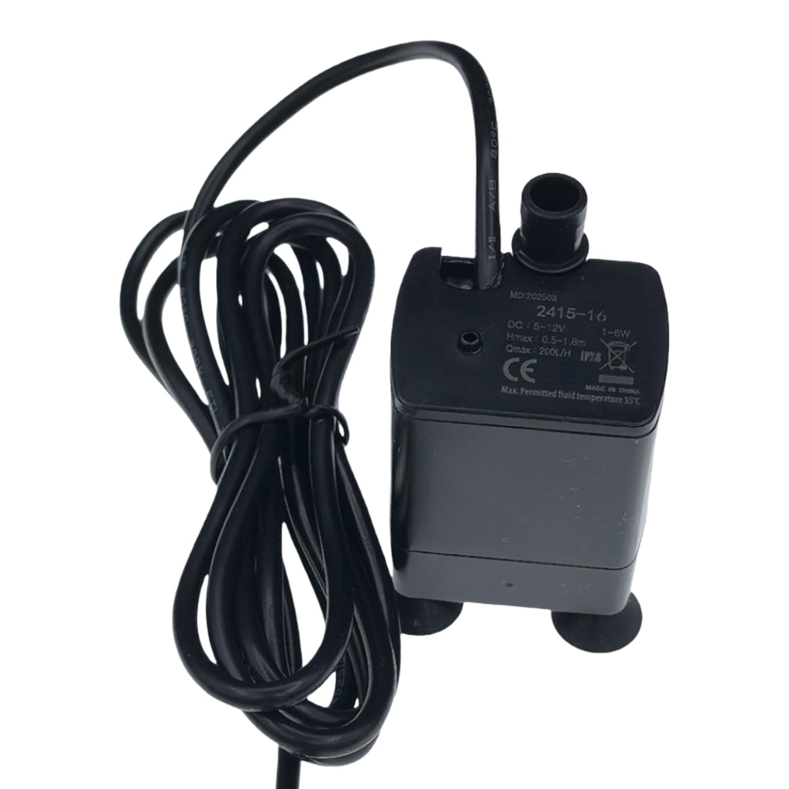 Brushless Fish Tanks Water Pumps Low Noise Small Submersibles Pumps with Flows Control for Aquarium Fountain Irrigation Small Submersibles Water Aquarium Fountain Irrigation