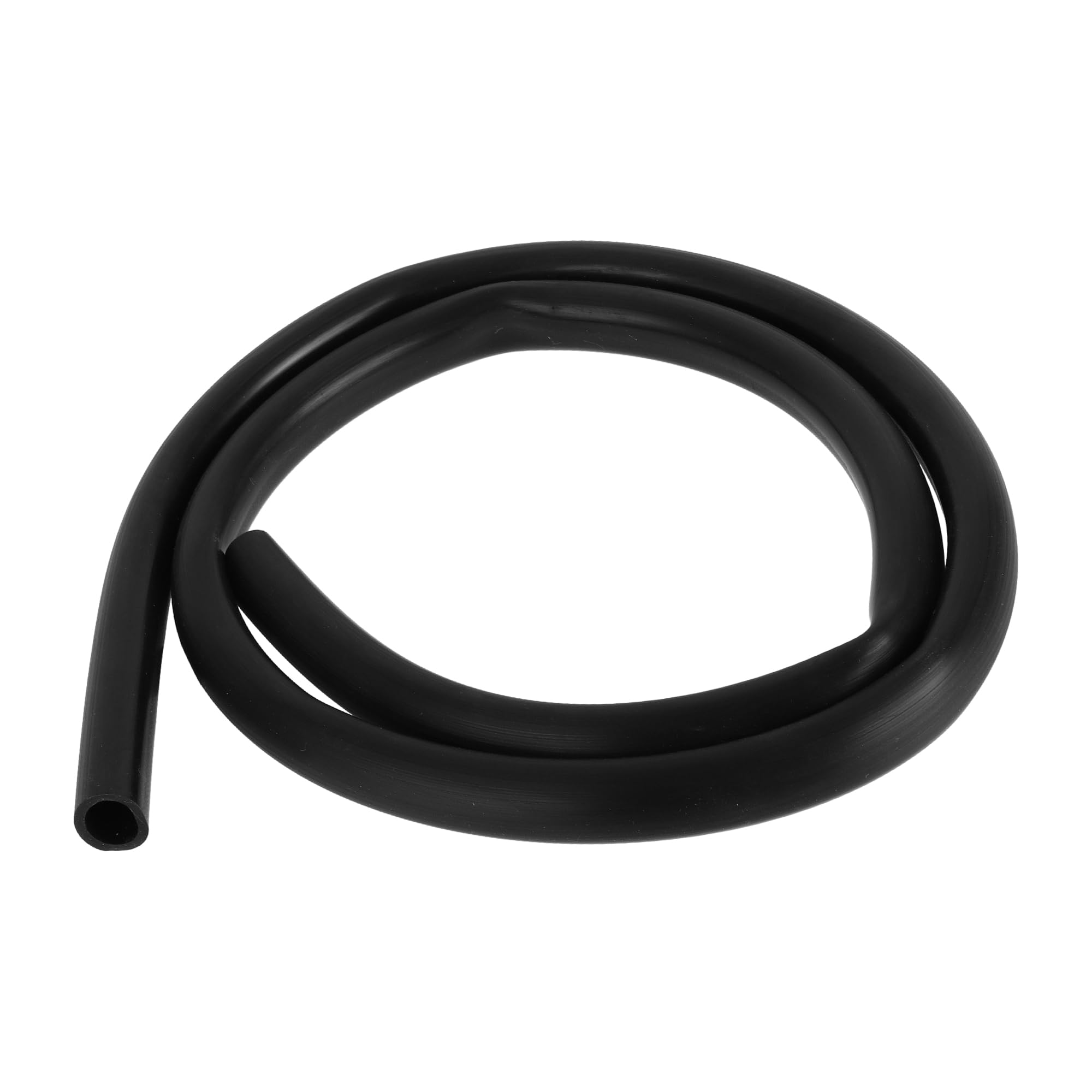 A ABSOPRO Tubo Flessibile in Silicone per Vuoto ad Alta Temperatura 4FT 9/16" 14mm ID 2.5mm Spessore Linea di Vuoto per Automobili in Silicone Nero 1 pezzo