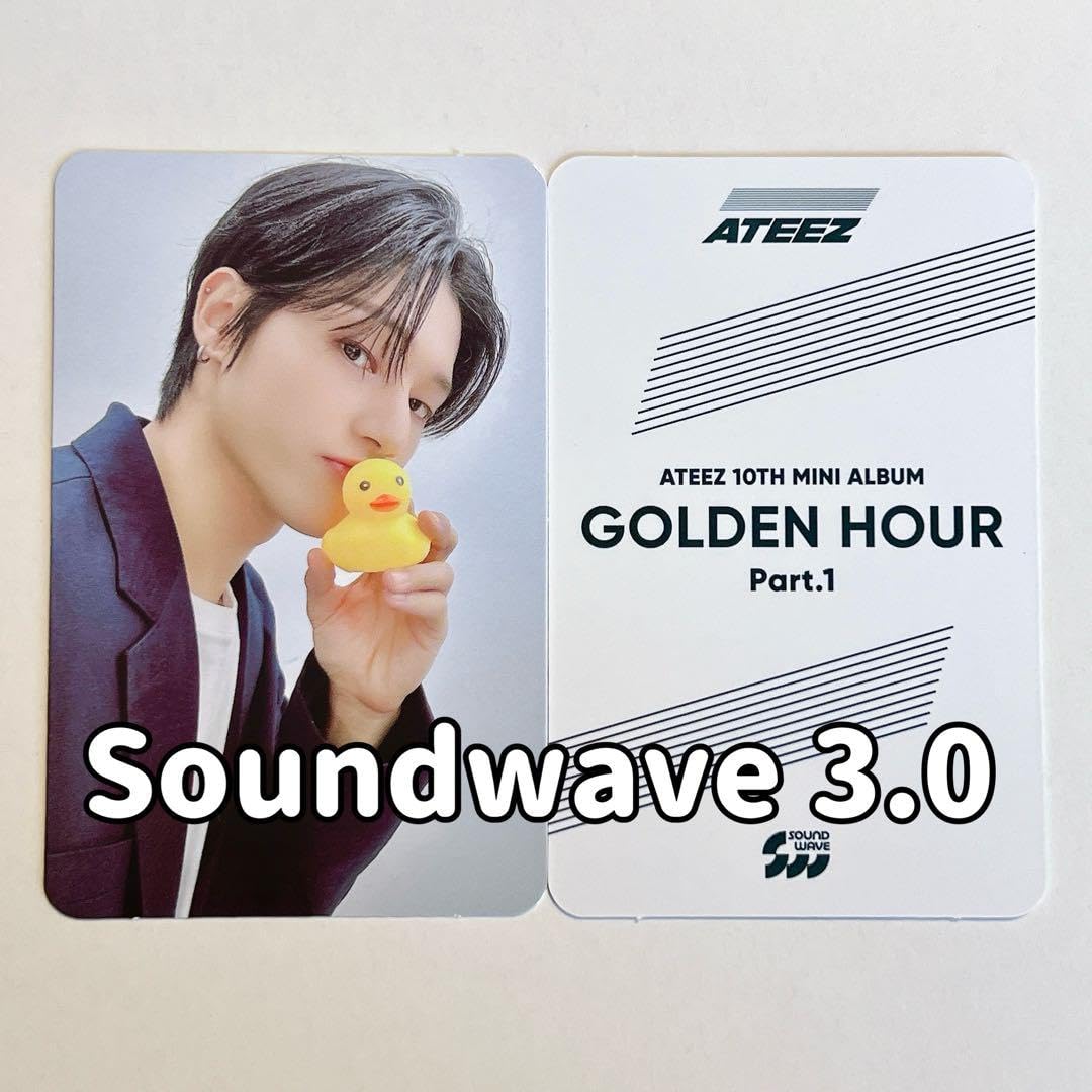ATEEZ ウヨン soundwave トレカ Amazon.co.jp: Soundwave 3.0ATEEZ ウヨン golden hour トレカ