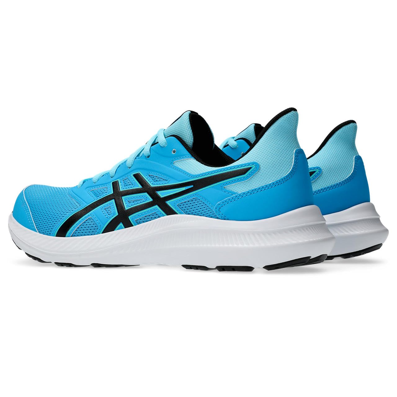 ASICS Męskie buty sportowe Jolt 4Sneaker, niebieski czarny, 39 EU