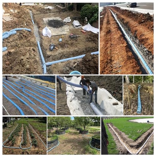 Tuyaux de drainage paysagers ondulés pour protéger votre beau jardin - 2