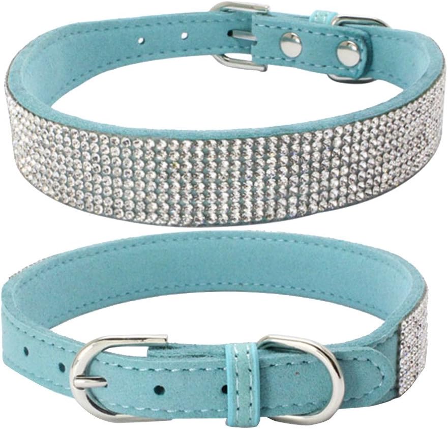 rhinestone dog collars amazon