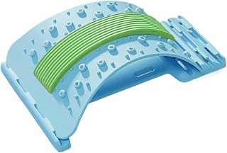 Back Stretcher, 3Level Adjustabke Back Stretcher for Lower Backs PainRelief, Non-Slip Massager, Stretching Board for Muscle Recovery Fitness Men Women Workout Home Sleeping