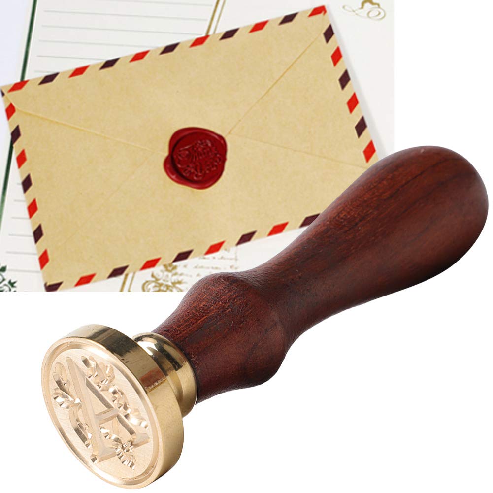 Manico In Legno Per Timbro Ceralacca PATIKIL – Filetto M8, 56 Mm | Ricambio Per Sigilli Personalizzati - 3