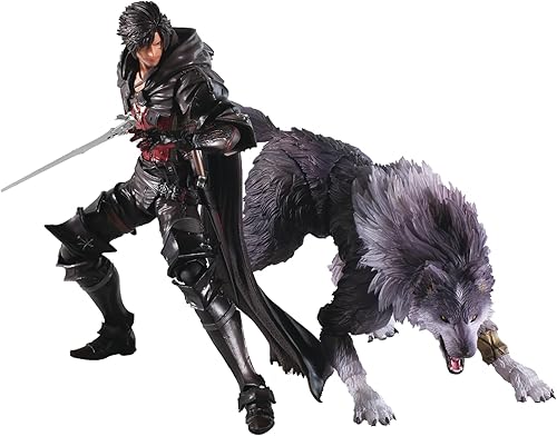 Square Enix Figura de acción de Final Fantasy XVI Clive Rosfield y Torgal Bring Arts Kai