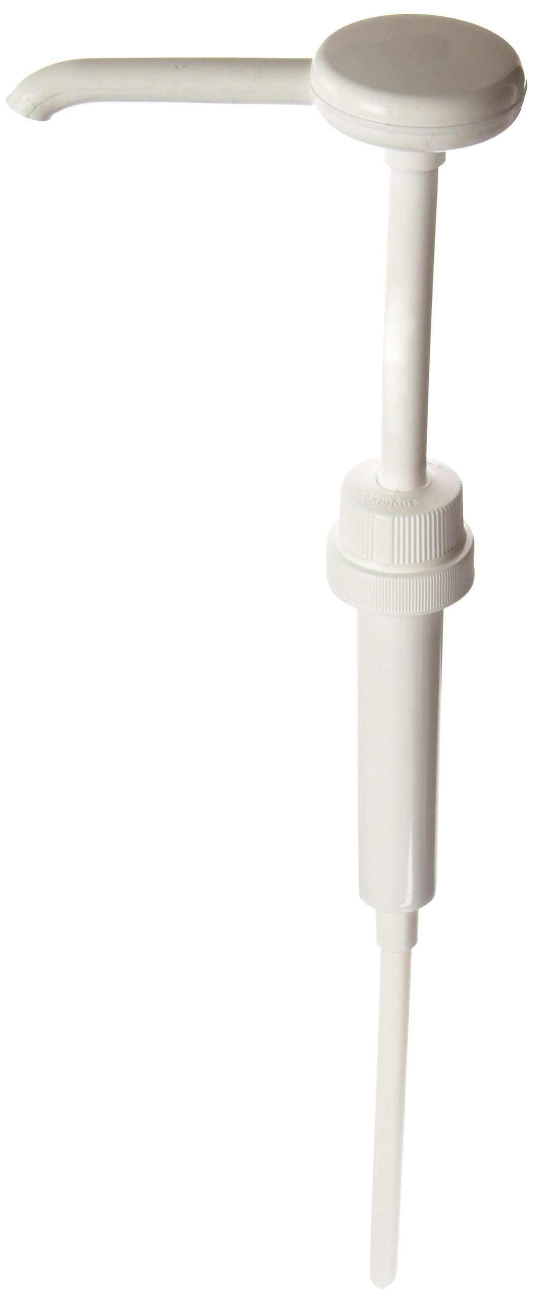 Impact 901 Deluxe Plastic Dispensing Pump, 1 oz Capacity, 10-3/4" Tube Length, White (Case of 24)
