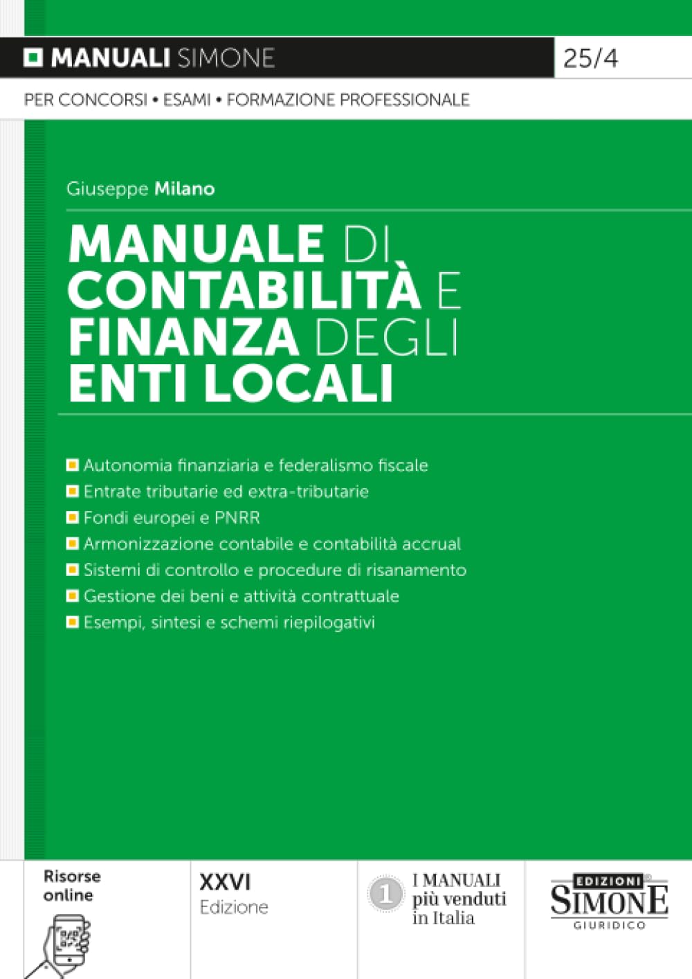 Manuale di contabilità e finanza degli enti locali