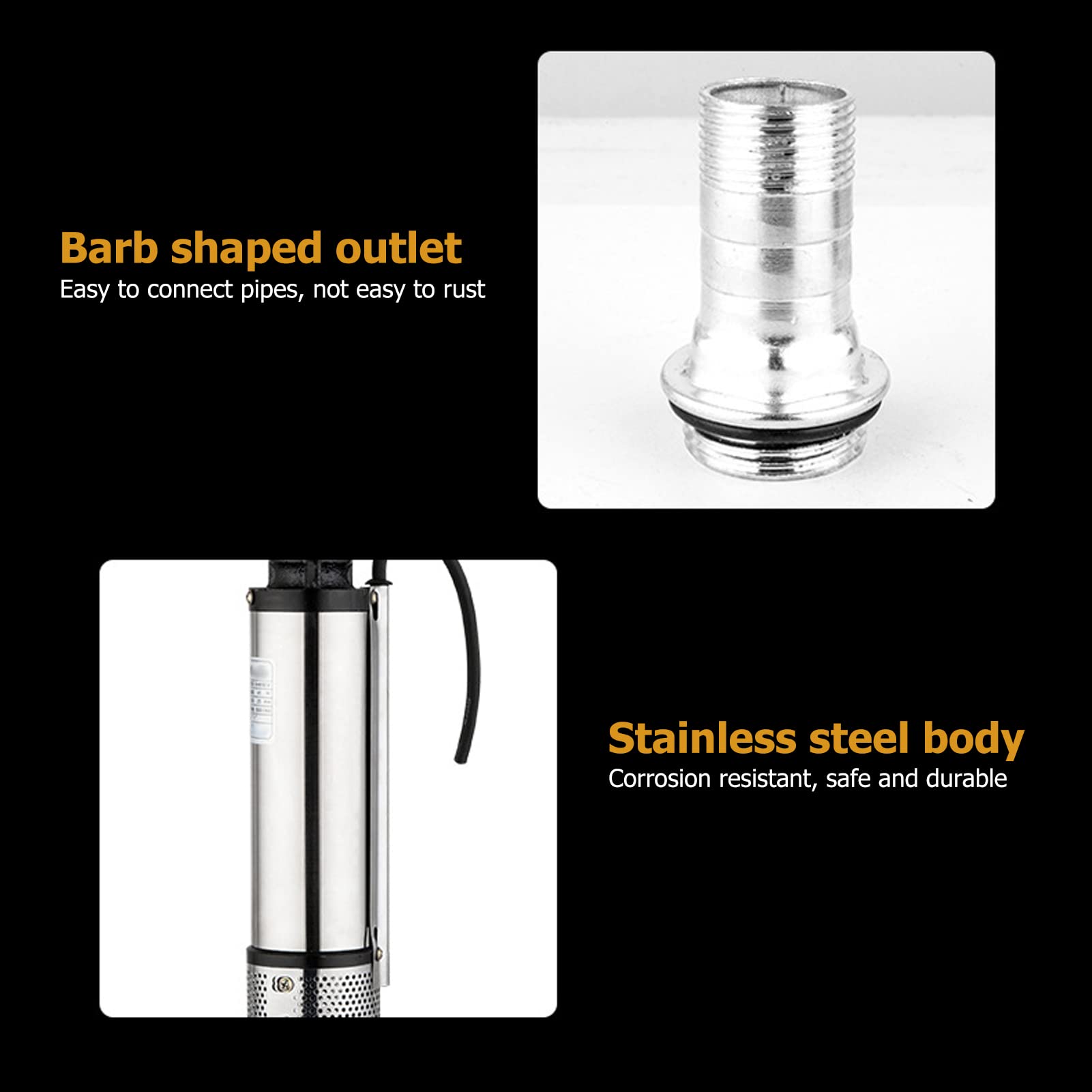 Pompe électrique Submersible En Acier Inoxydable - Kérosène Eau Huile 12 Litres/Min Outils Tous Carburants 90217298