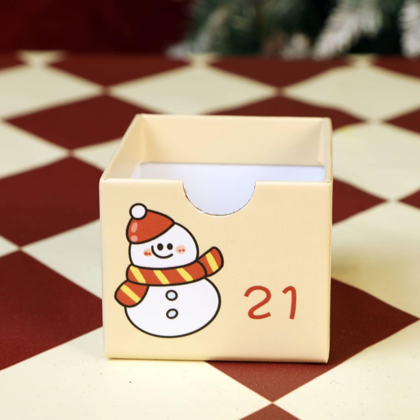 Calendario De Adviento Vacío Cajas De Adviento Navideñas Plegables Con 24 | Estuche De Detalles Para Navideñas Para Niños Y Adultos Para Joyas